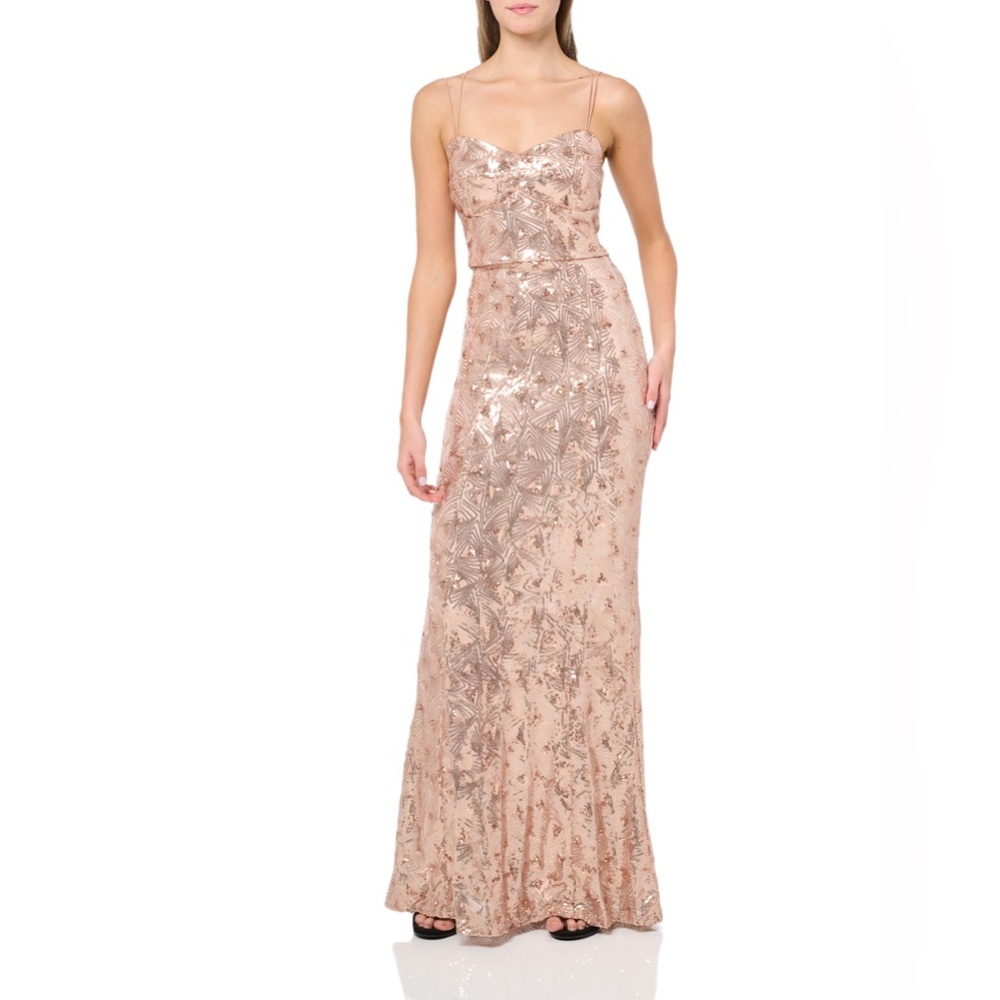 *NWT* Speechless Rose Gold Sequin Prom Dress | Size 5 Junior